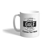 Mug Golf I Love Playing Golf Its A Good Tazza in Ceramica Caffè 330ml | Tazze da tè divertenti Morning Cup per Mamma lavoro Fidanziati