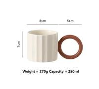 Mug In Ceramica Con Manico Grande Nordic Per Caffè Tè Latte - Tazza Da Cucina