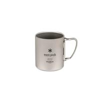 Mug in titan a doppia parete Snow Peak 300 Argenté 300 ml