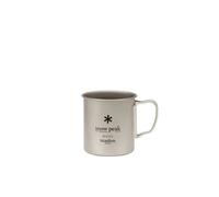Mug in titan a parete semplice Snow Peak 600 Argenté 600 ml