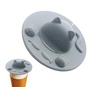 Mug Lid - Silicone Cute Drink Covers, Solid Structural Flexibility, Rapid Flavor Preservation, Visual Aesthetic Appeal, Home Products, Reliable Seal For Water Milk Beverage