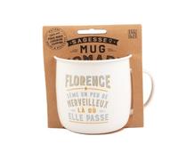 MUG NOMADE - Tazza da tè e caffè personalizzata Florence - regalo per uomo e donna