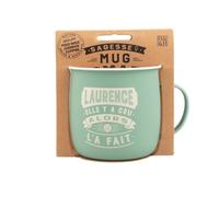 MUG NOMADE - Tazza da tè e caffè personalizzata Laurence - regalo per uomo e donna