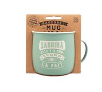 Mug Nomade - Tazza da tè e caffè personalizzata Sabrina - Regalo per donna