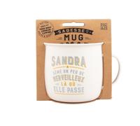 MUG NOMADE - Tazza da tè e caffè personalizzata Sandra - Regalo per donna