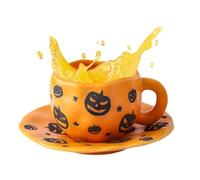 Mug Pauroso Mug Halloween in ceramica 320 ml con piattino