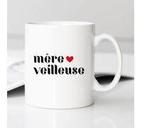 Mug Tazza Ceramica Bianca MAMMA LAMPADA CUORE