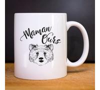 Mug Tazza Ceramica Bianca MAMMA ORSO