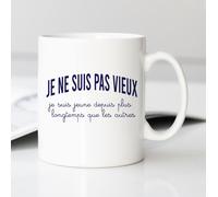 Mug Tazza Ceramica Bianca Non Sono Vecchio Sono Giovane Da Più Lungo