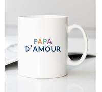 Mug Tazza Ceramica Bianca PAPA D'AMORE