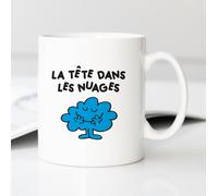 Mug Tazza In Ceramica Bianca La Testa Tra Le Nuvole