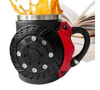 Mug tazza unica - tazza di freno - design elegante con maniglia anti -slip facile da afferrare: un design che spinge il disco del freno nella parte anteriore, con una struttura e Regali