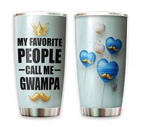 Mug Termica Riutilizzabile Tazza Da Caffè Tazza Termica Per Auto Anniversario Natale 590 Ml Le Persone Che Preferisco Mi Chiamano Gwampa - Divertente Regalo Di Compleanno Per Il Miglior Nonno