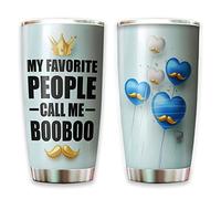 Mug Termica Travel Tumbler Portatile Tazza Termica Per Auto Papà 590 Ml Le Mie Persone Preferite Mi Chiamano Booboo - Divertente Regalo Di Compleanno Per Il Miglior Nonno Di Sempre Per