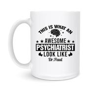 Mug This Is What An Awesome Psychiatrist 330Ml Tazze In Porcellana Classica Tazze Da Caffè Per Compleanno Donna Latte
