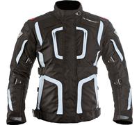 MUGENRACE Diane impermeabile Giacca tessile moto da donna, nero, Taglia S