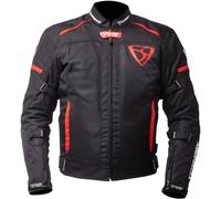 MUGENRACE Fuggire-A Giacca tessile da moto, nero-rosso, taglia 4XL per maschi