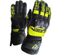 MUGENRACE Le-Vi Sport Motor Guanti da ciclismo, nero-giallo, taglia L per maschi