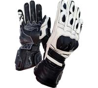 MUGENRACE Linea Sport Motor Guanti da ciclismo, nero-bianco, taglia L per maschi
