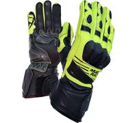 MUGENRACE Linea Sport Motor Guanti da ciclismo, nero-giallo, taglia XL per maschi