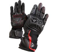 MUGENRACE Mak-I Touring Guanti da motocicletta, nero/rosso, Taglia M