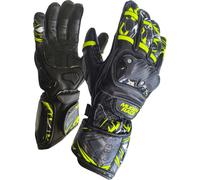 MUGENRACE Moone Sport Motor Guanti da ciclismo, nero-giallo, taglia XS per maschi