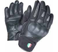 MUGENRACE Neo Short Guanti da motocicletta, nero, Taglia 2XL