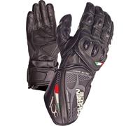 MUGENRACE Neptun Guanti da moto, nero, Taglia 2XL