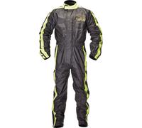 MUGENRACE RS-1 Tuta antipioggia da moto monopezzo, nero, taglia S per maschi