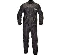 MUGENRACE RS-2 Tuta antipioggia da moto a due pezzi, nero, Taglia XL