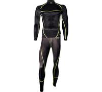 MUGENRACE Sottolineare Sottotuta a due pezzi, nero, taglia XS per maschi