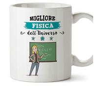 Mugffins Fisica Tazze Originali di caffè e Colazione da Regalare Lavoratori e Professionisti - Questa Tazza appartiene alla miglior Fisica dell'unive