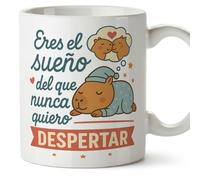 Mugffins regalo romantico Mug Eres el sueño del que nunca quiero despertar in italiano | tazza anniversario matrimonio, capibara, san valentino, moglie, marito | capylove v1