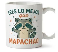 Mugffins regalo romantico tazza Eres lo mejor que mapachao in Spagnolo per anniversario matrimonio, tazza divertente san valentino | tazze per fidanzati, amore | Pareja v2