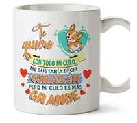 Mugffins Tazza Divertente (in Spagnolo) Te Quiero con Todo Mi Culo