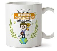 Mugffins Tazza Ergoterapista (Migliore del Mondo) - Idee Regali Originali Terapia Occupazionale