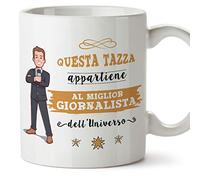 Mugffins Tazza Giornalista (Migliore dell' Universo) - Idee Regali Originali Giornalistico