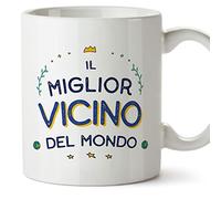 Mugffins Tazza in ceramica per VICINO 11 oz / 350 ml - In italiano - Il Miglior del Mondo - Idea regalo per compleanno, anniversario, natale