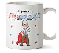 Mugffins Tazza Ingegnere (Supereroi) - Idee Regali Originali Ingegneria