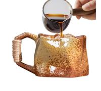 Mughe in ceramica fatta a mano - di irregolare in ceramica, di caffè in gresca da 250 ml | Una deliziosa e deliziosa fatta in casa che può essere utilizzata per bevande ca