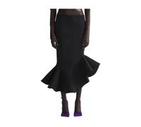 Mugler, ,Skirts ,Donna ,Nero ,S Gonna Midi Skirt