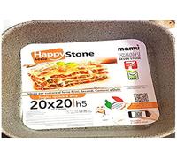 Mugnano MMU820H06 Teglia Quadra Alta, 20 X 20, H6 Happystone