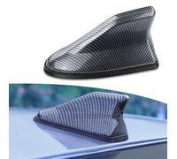 MUGONGWEI Auto Antenna a Pinna di Squalo per Fiat Panda 2000-2018 2019 2020 2021 2022 2023 2024 Impermeabile e Antipolvere Tetto Antenna di Ricezione del Segnale Accessori Auto Tuning,Carbon Fiber