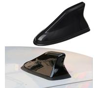 MUGONGWEI Auto Antenna a Pinna di Squalo per Hyundai Kona EV 2019-2024 Luxus Impermeabile e Antipolvere Tetto Antenna di Ricezione del Segnale Accessori Auto Tuning,Black