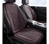 MUGONGWEI Auto Set Coprisedili,per Dacia Duster 2.Gen 1.Gen HM HS 2010-2015 2016 2017 2018-2025 Anteriori Posteriori Copri-Sedile Completo Impermeabile Comfort,Accessori Interno,Brown Front SetX2