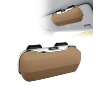 MUGONGWEI Custodia per Occhiali da Auto, per Jaguar XF 2008 2009 2010 2011 2012 2013 2014 2015 Organizer Portatile per Occhiali da Vista, Struttura ABS di Alta qualità, Facile da Montare,Beige