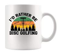 Mugs I’D Rather Be Disc Golfing Disc Golf Mug Cafe 330Ml | Mugs Vivaci Resistente Mug Ceramica Per Aziendale Casa Compleanno Tazza In Porcellana