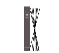 MUHA'| Bastoncini per Diffusori in Fibra, Stick Neri di Ricambio per Profumatori Ambienti da 500ml, Set da 8 pezzi, Lunghezza 40 cm