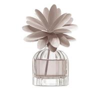 MUHA' Profumatore per ambienti Flower Diffuser, Fragranza Zagara e Gardenia, Diffusore Ambiente con Fiore in Legno di Betulla, Formato da 60 ml
