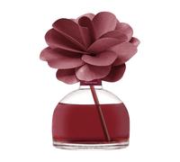 MUHA' | Profumatore per ambienti Flower Diffuser, Fragranza Melograno, Diffusore Ambiente con Fiore in Legno di Betulla, Formato da 200 ml